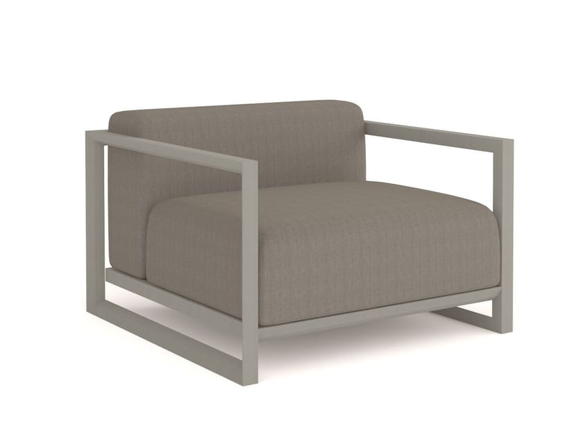 Алюминиевое садовое кресло с подлокотниками 10Deka Nubes ARCH-00048123