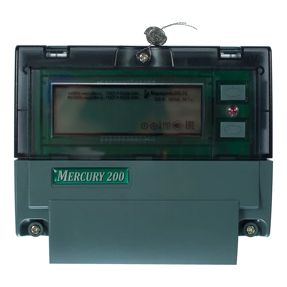Счетчик Меркурий 200, однофазный STLM-2108412 - Вид №1