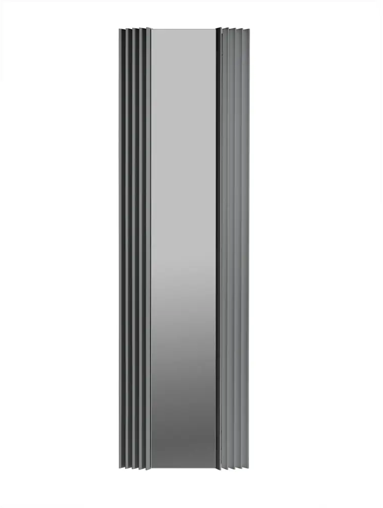 91366544 Радиатор Jaga Iguana Visio 50 0 секций 1800x510 мм. нижнее подключение сталь алюминиевый металлик STLM-0937482