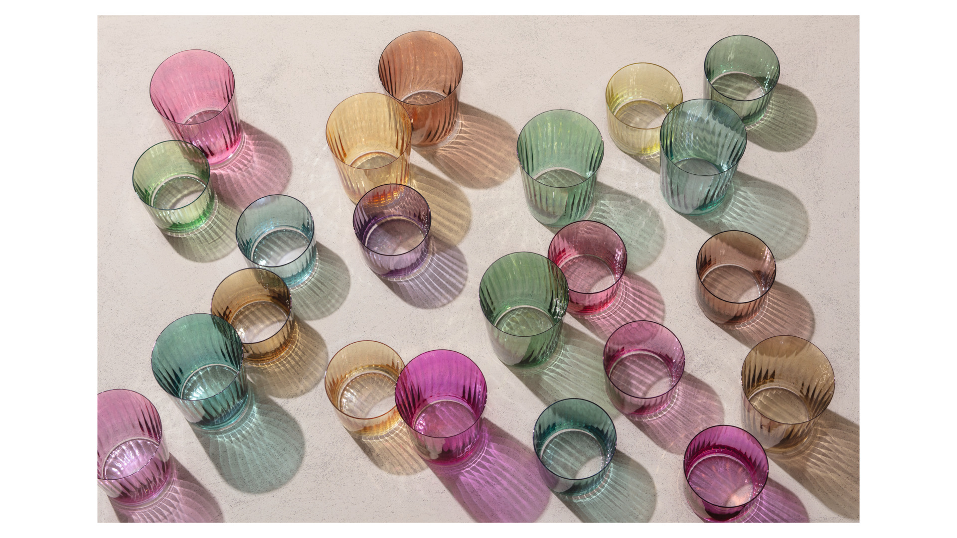 10656279 LSA International Набор стаканов LSA International, "Gems", 310мл, янтарь, 4шт. Стекло - Вид №4