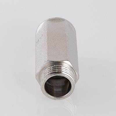 VTr.197.N.0420 Фитинг резьбовой – удлинитель Valtec 1/2" х 20 мм  - Вид №6