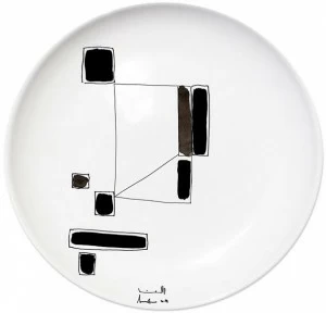 Kiasmo Керамическая тарелка Variation K+mv3