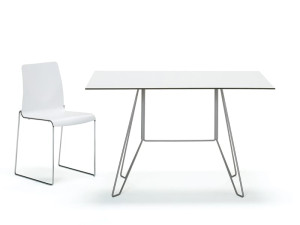 Квадратный садовый стол