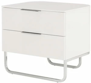 Ligne Roset Прикроватная тумбочка из лакированной прямоугольной фанеры с ящиками Hyannis port 008lal10