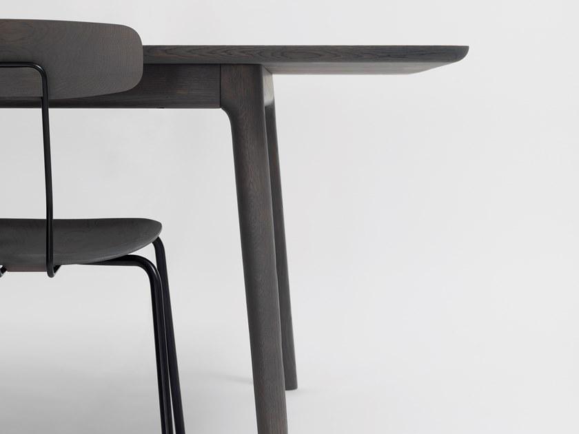 ZEITRAUM Штабелируемый стул из стали и дерева Okito sun-id-1438674 - Вид №6