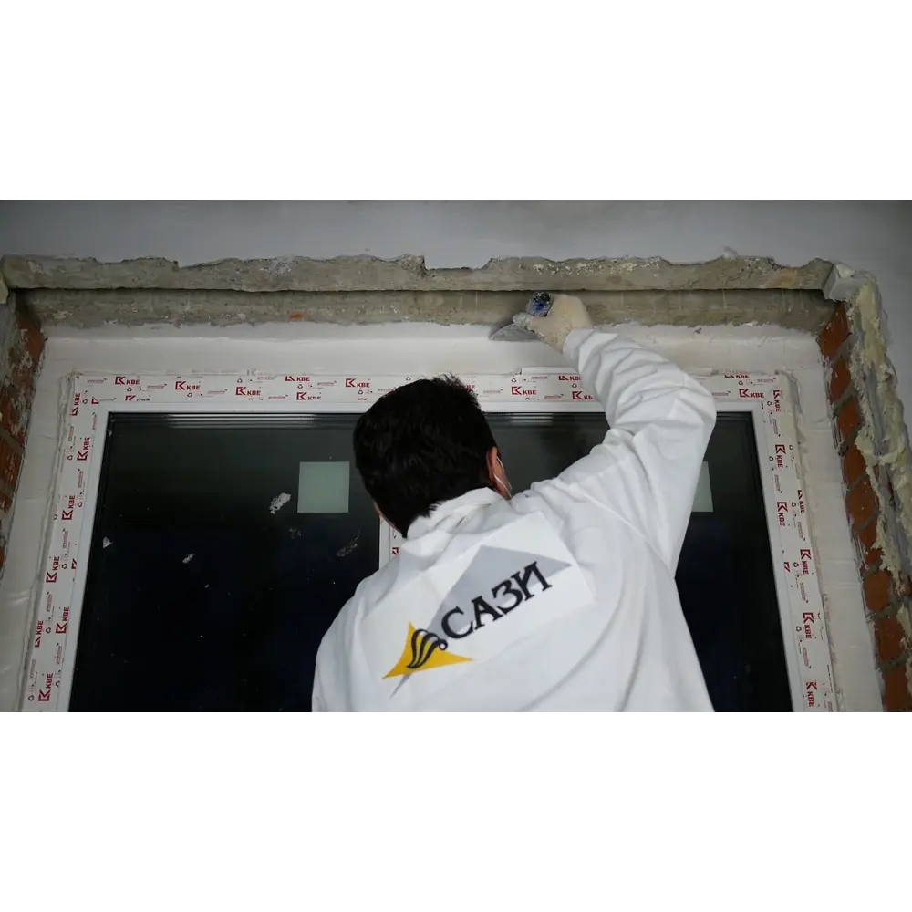 Герметик САЗИЛАСТ для оконных монтажных швов, светло-серый 0.9 кг 82250234 STLM-0023121 - Вид №2