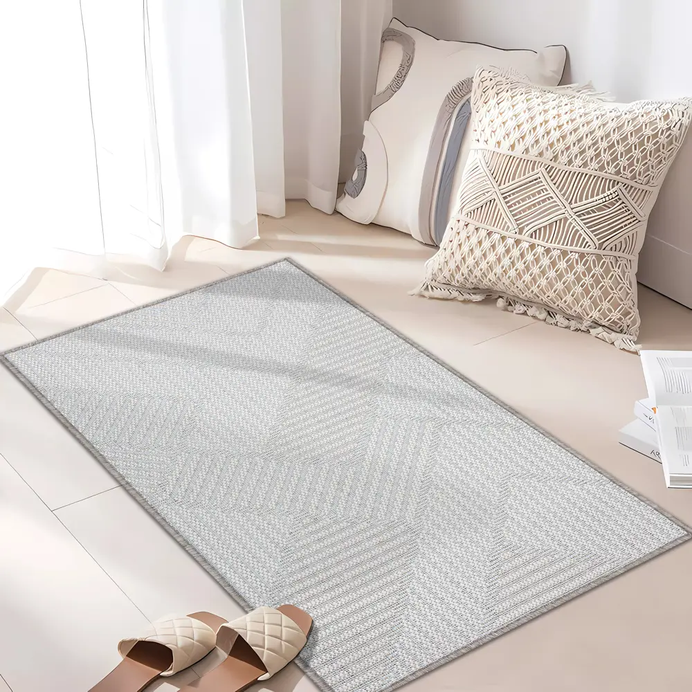 Циновка Дели 60x110 см полипропилен 84216_53311 цвет бирюзовый ROYALTAFT STLM-2061644 - Вид №5