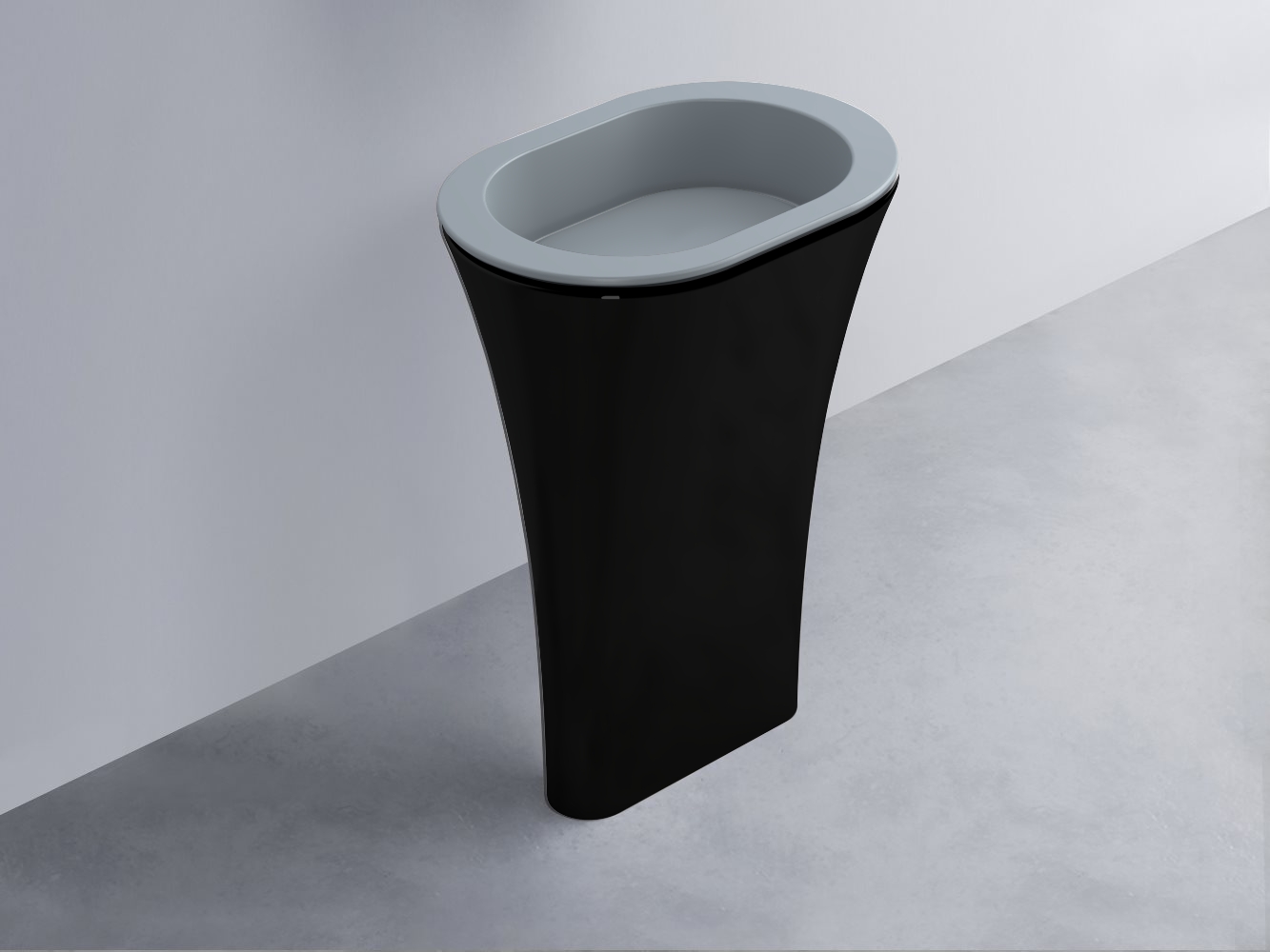AMLA65-BR+AMPILO-BR+AMCOLO-N Раковина Amedeo Ovale отдельностоящая cielo Enjoy + Amedeo Ceramica Cielo