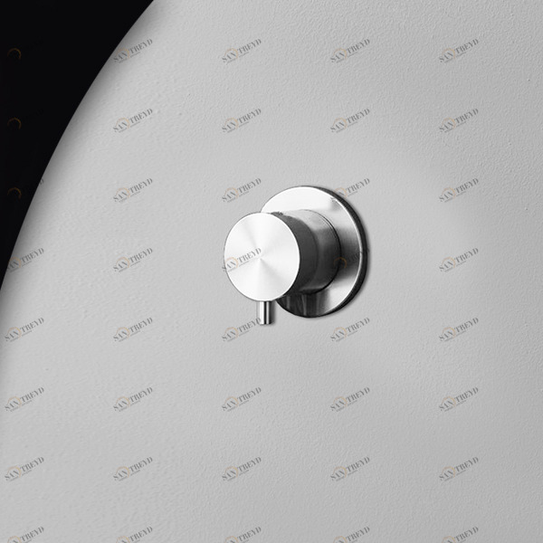 Смеситель для душа сталь глянцевая Hiro Radomonte HIR8L