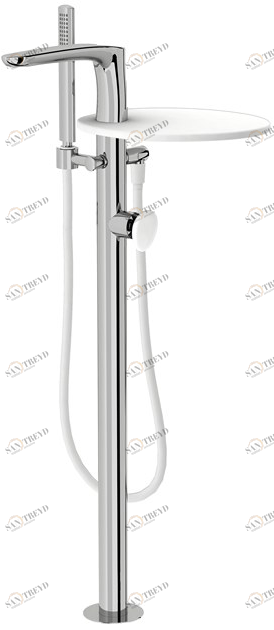 Fir Italia Смеситель для ванны напольный с ручным душем Synergy stone 95 9533008