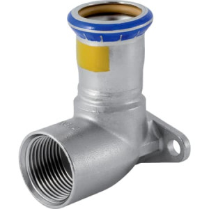 34139 Водорозетка Geberit Mapress из нержавеющей стали 90° (газ) Geberit