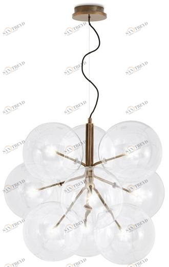 Gallotti&Radice Хрустальный светодиодный подвесной светильник Bolle sun-id-1396233