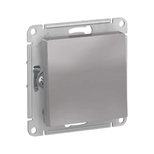 91586312 Переключатель перекрестный встраиваемый Systeme electric AtlasDesign 246992 1 клавиша цвет алюминий STLM-1116768