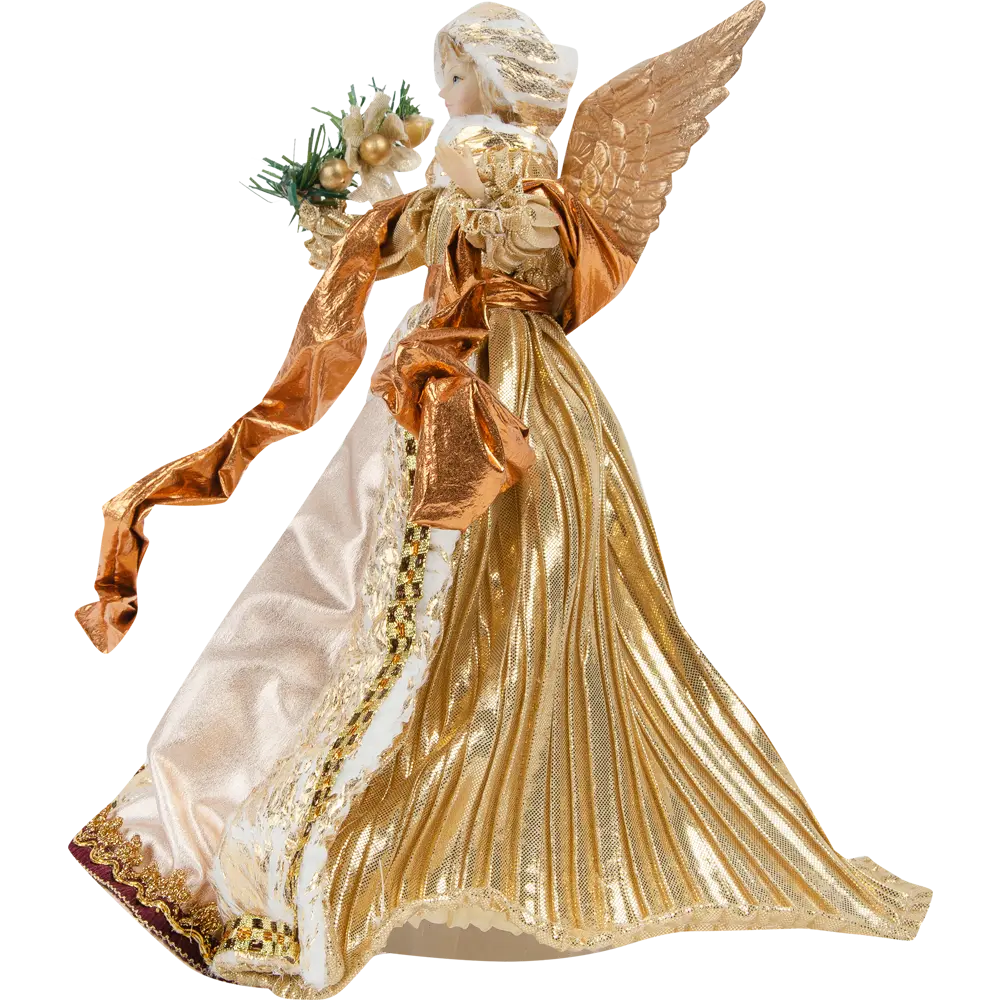 Фигурка декоративная «Ангел», 28 см, пластик, цвет золотой RELANCE STLM-2030731 - Вид №3