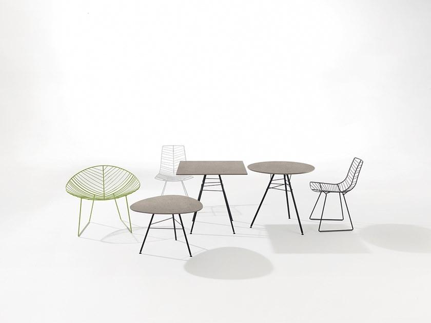 arper Садовое кресло из стали Leaf sun-id-1369790 - Вид №7