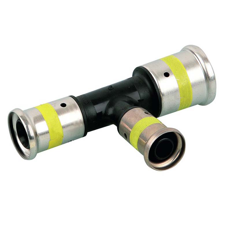 Тройник пресс для газа PVDF HENCO 26х20x20 11PKG262020