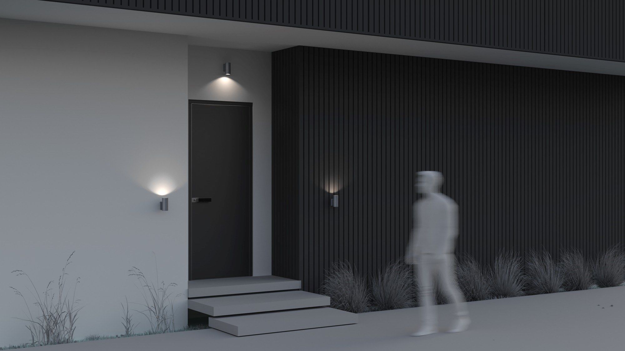 Алюминиевый полый свет открытый настенный светильник Maytoni Bowery ARCH-00115310 - Вид №6