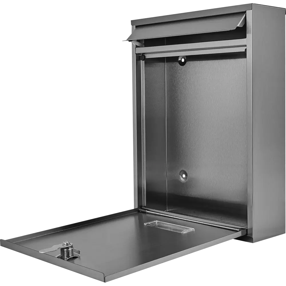 Почтовый ящик Standers из нержавеющей стали с замком и окном контроля 82034108 STLM-0017975 - Вид №1