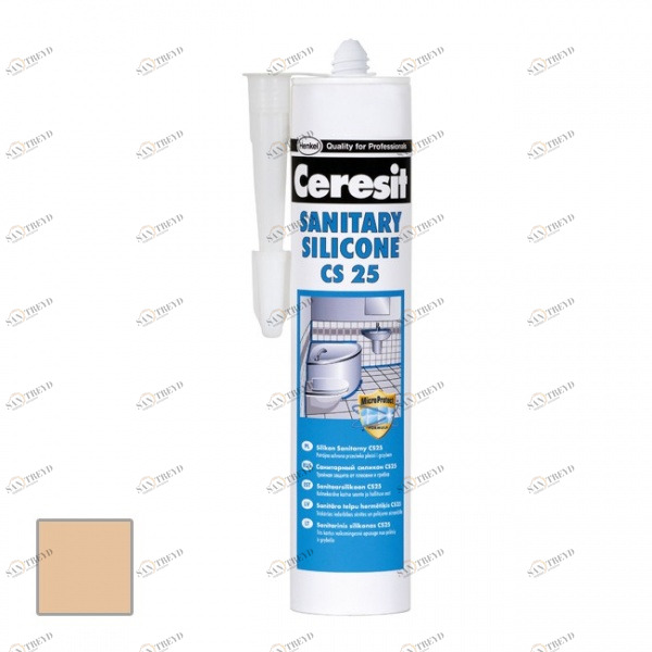 Затирка-герметик №46 силикон. карамель 280 мл CERESIT 254482