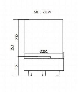 Planika Настольный камин на биоэтаноле sun-id-1366370 - Вид №5