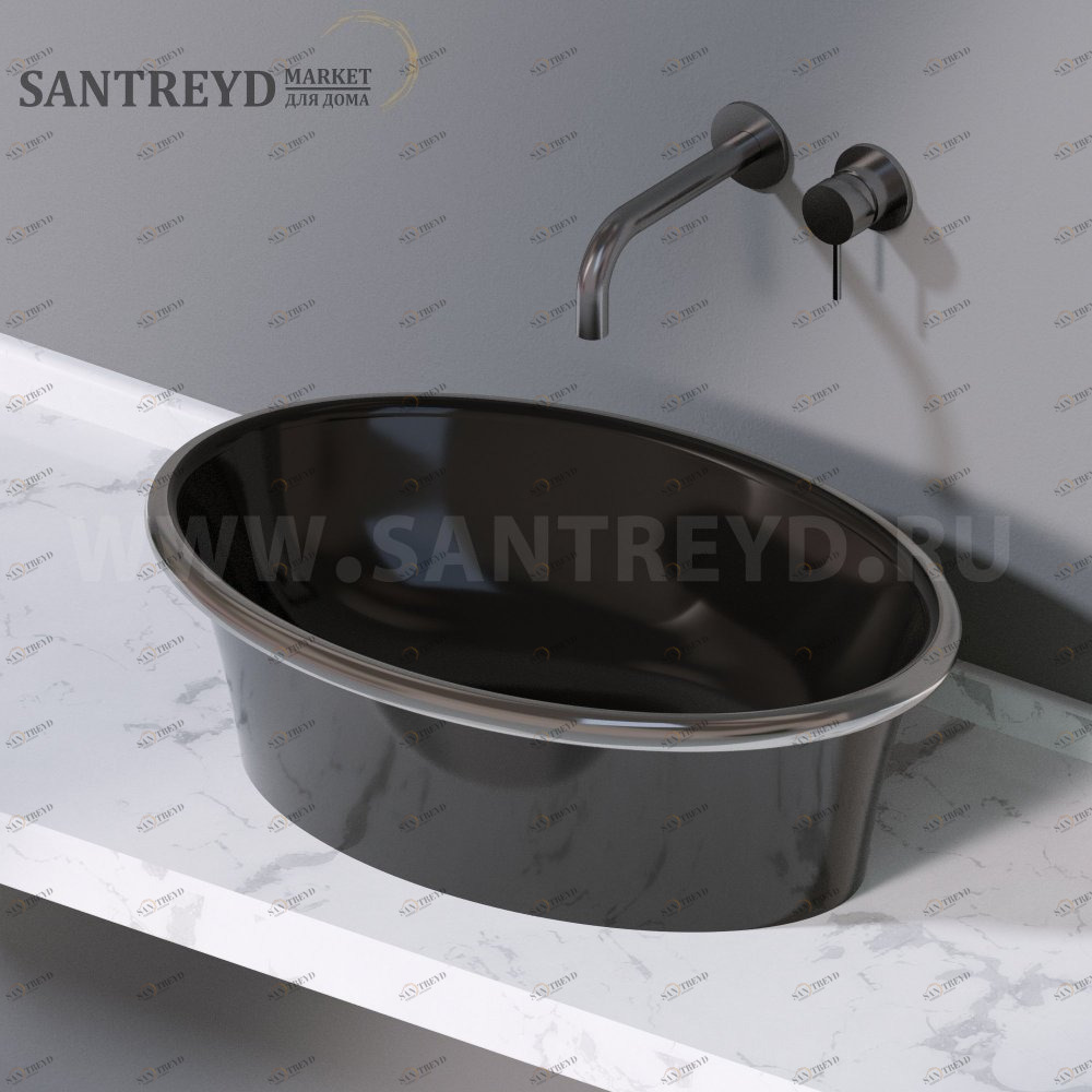 L491104P Накладная раковина на столешницу  овальная A. e T. Italia PRINCESS AeT ITALIA