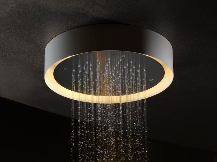 Круглая душевая головка из нержавеющей стали с хромотерапией Ritmonio 75IP06 ARCH-00060157