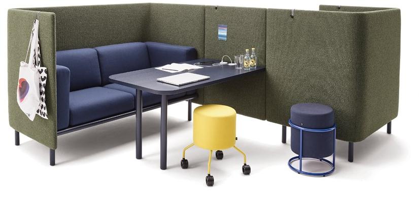 COR Акустическая рабочая станция из ткани для открытого пространства Floater sun-id-1501681 - Вид №1