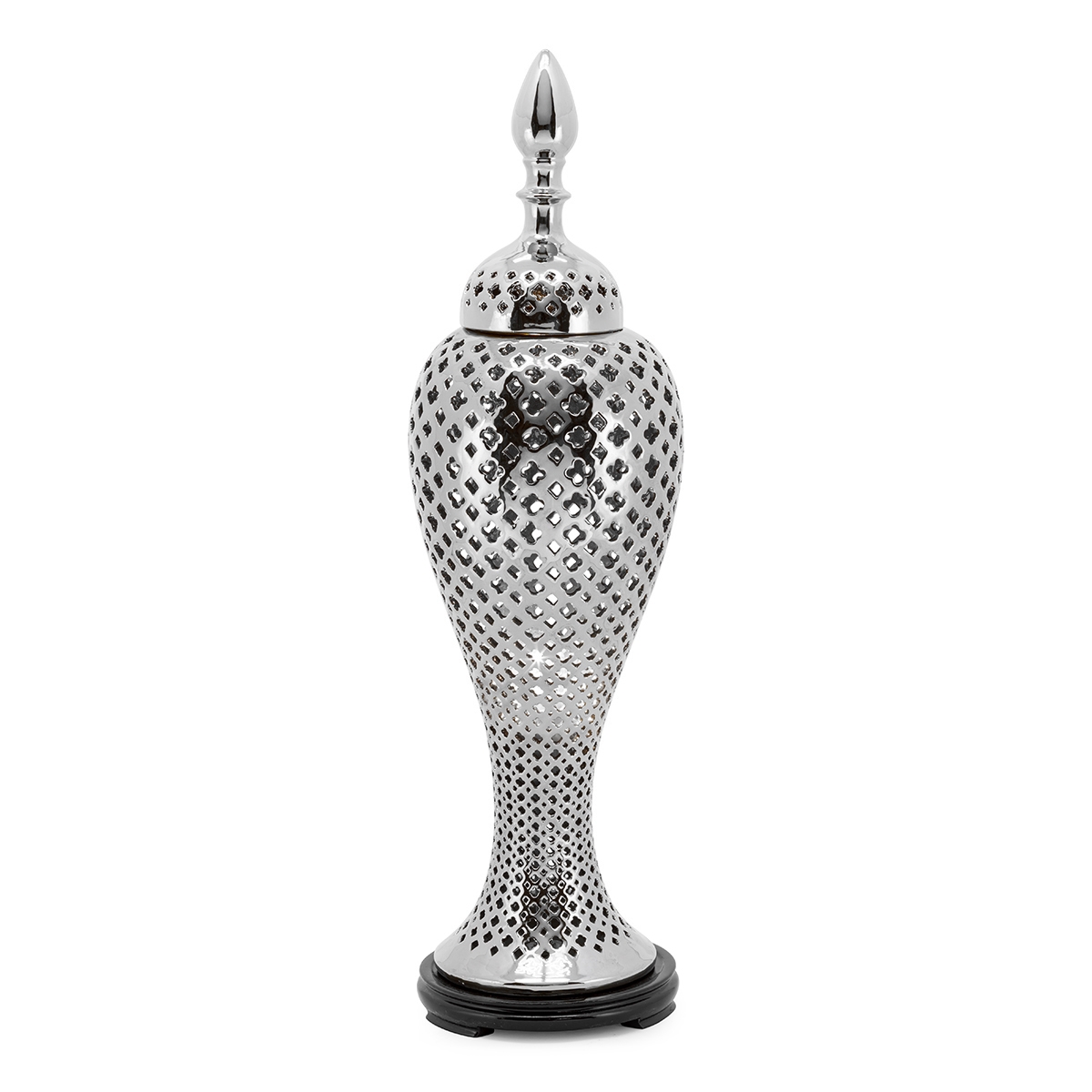 500247-10 ABHIKA СВЕТИЛЬНИК MING CROSS WHITE  - Вид №3