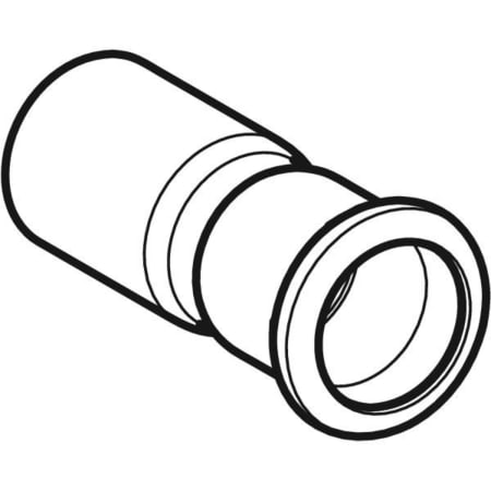 32338 Переход Geberit Mapress из нержавеющей стали, с гладким концевиком Geberit  - Вид №1