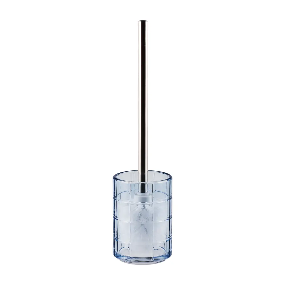 Ёршик для унитаза Verran Norwa - голубой стеклянный аксессуар для ванной 89384096 STLM-1582963