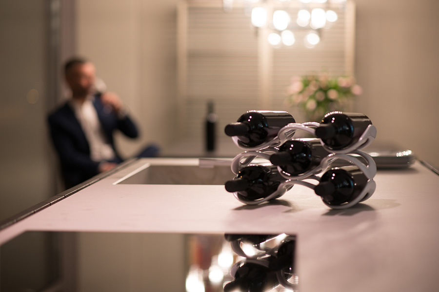 Подставка для бутылок Cuvee белая Guzzini 17010011 - Вид №3