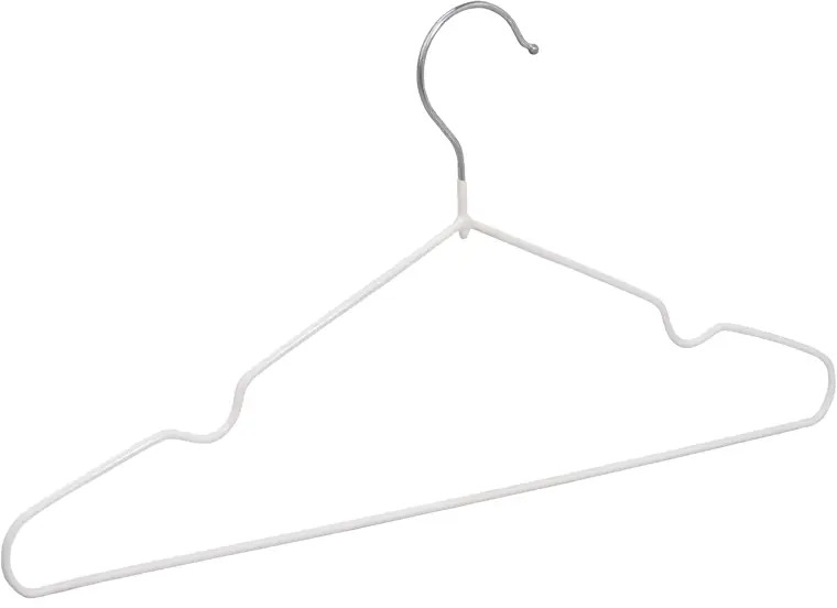 91789617 Плечики 1 шт Butler 40x19.5x0.4 см металл и пвх цвет белый STLM-1074646