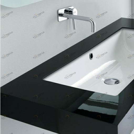 0230 Накладная раковина под столешницу  прямоугольная Kerasan Arredo