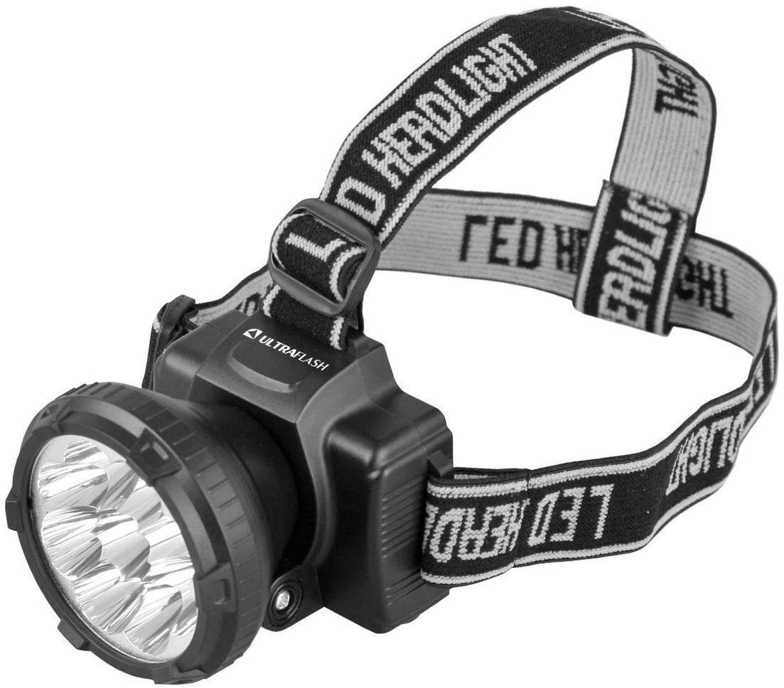 LED5363 Налобный светодиодный фонарь аккумуляторный 90х75 33 лм 11257 Ultraflash Headlite