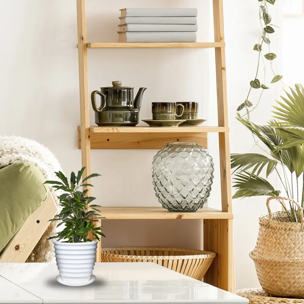 Santreyd Горшок Хельсинки - керамический с рельефной поверхностью 82836500 STLM-0036703 - Вид №3