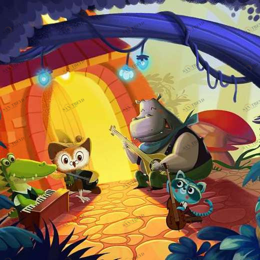 P-065 Фотообои DIVINO L&P 4х2.7 м P065