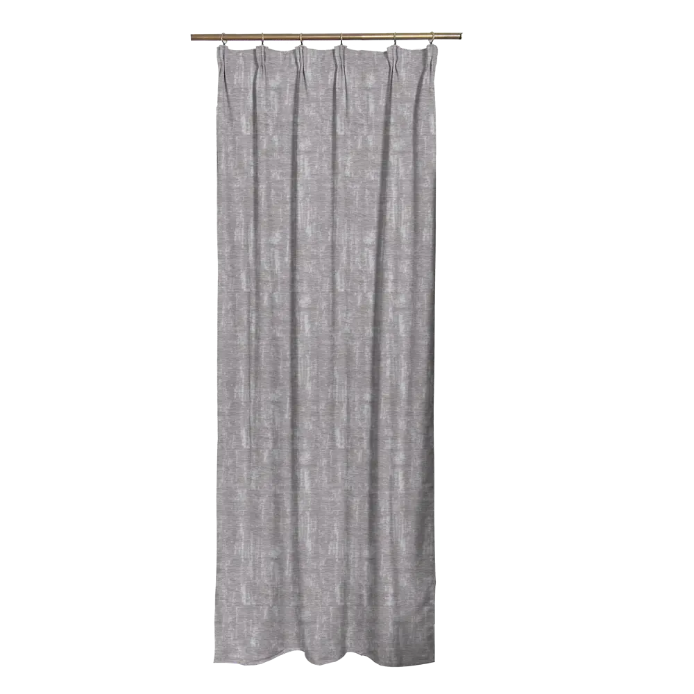 Штора на ленте Barro 160x280 см цвет серо-бежевый 83406985 STLM-2118392 INSPIRE 