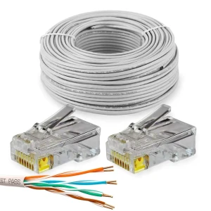 91762796 Кабель UTP4 Cat 5E Ps-Link UTP-CCA10 омедненный с коннекторами RJ-45 10 м STLM-1326156