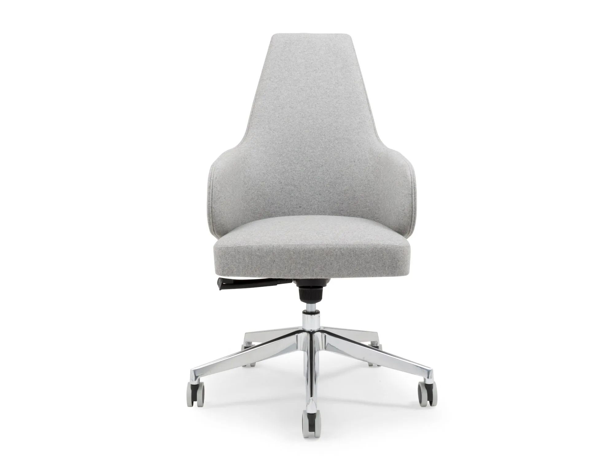 Тканевый поворотный стул с колесами с подлокотниками Riccardo Rivoli MIA 210 OFFICE ARCH-00044361 - Вид №4