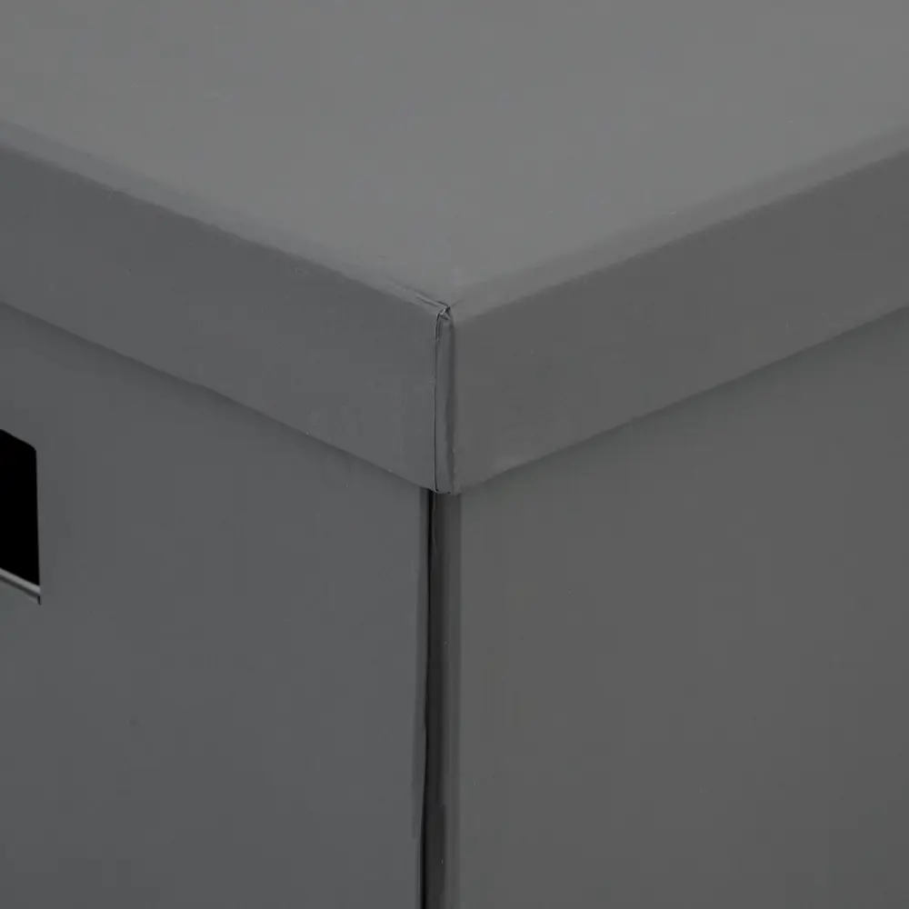 STORIDEA Складная картонная коробка для хранения 40×28×20 см, серая 82861131 STLM-0037299 - Вид №3