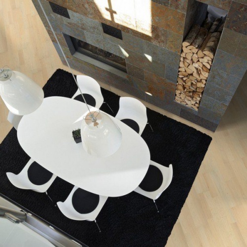 Паркетная доска Golvabia Lightwood 2-strip белый Дуб Натур (Гладкая) 1190х195 мм 1700200013 - Вид №5