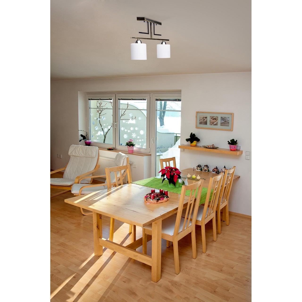 Потолочная люстра De Markt Тетро 673010902 белая DE MARKT ТЕТРО 182946 Белый  - Вид №1