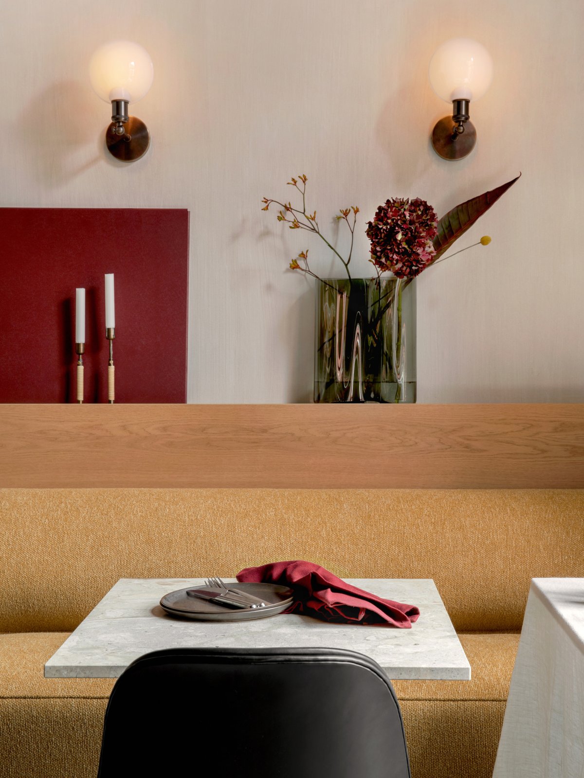 9335139 MENU Стол-колонна Harbour, 60x70, со звездообразным основанием Бар  - Вид №13