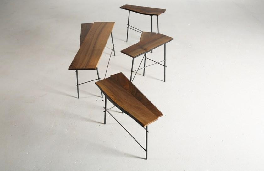 Heerenhuis Журнальный столик из орехового дерева sun-id-1412959 - Вид №3