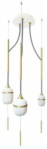 designheure Светодиодный подвесной светильник из фарфора Fleur de kaolin