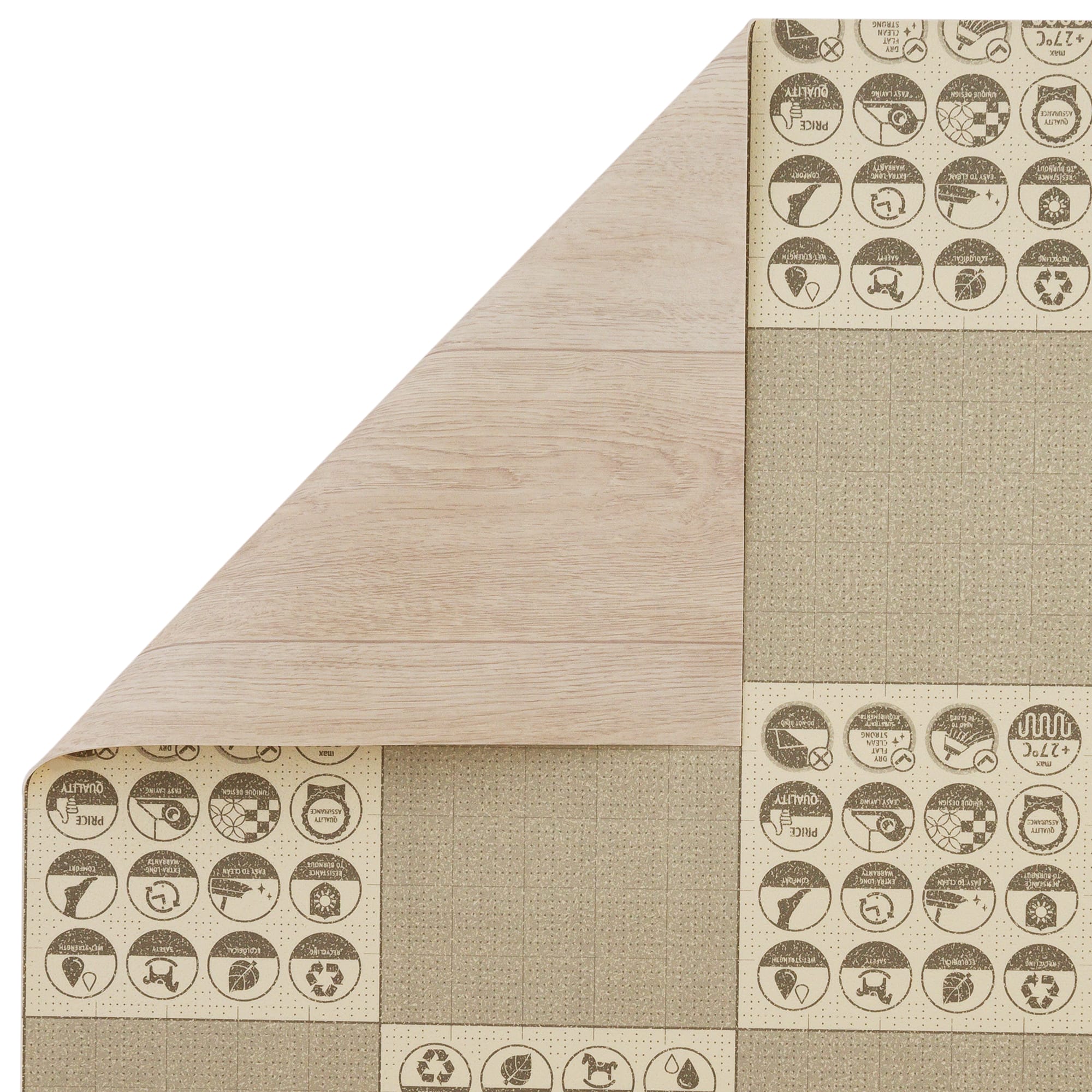 82309023 Линолеум «Дуб Зимний» 23 класс 2 м Santreyd  - Вид №2