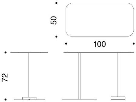 Danese Milano Письменный стол из крашеного металла Bincan sun-id-1355518 - Вид №2