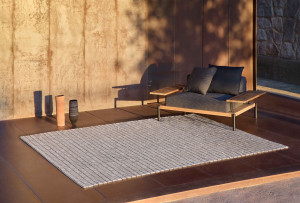 Рециркулированный ПЭТ прямоугольный ковер ручной работы