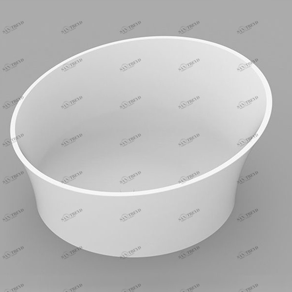 Dimasi Ванна круглая отдельностоящая Evoque Tub белая EVC0107