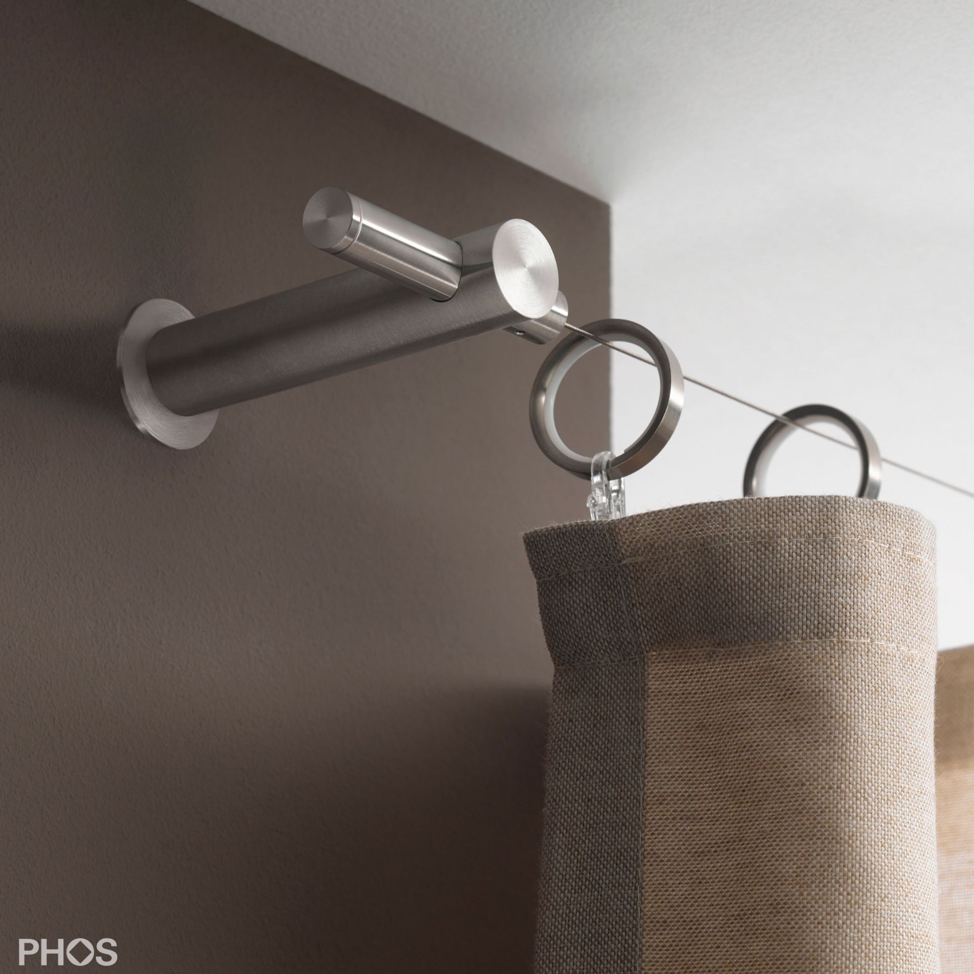 SSL20-100Set5 Система бокового натяжения каната для эркеров до 10 метров, большое расстояние от стены или потолка PHOS 